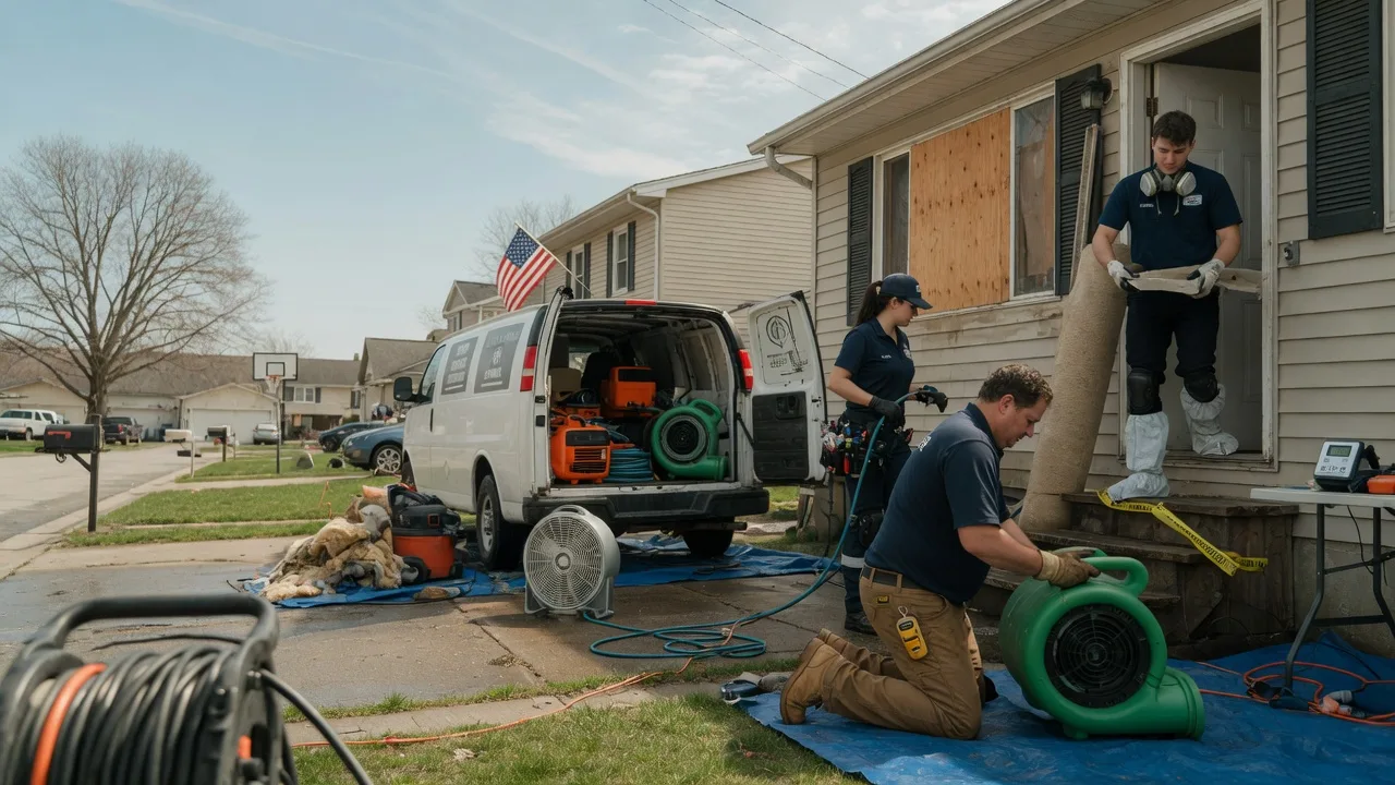 Water Damage Restoration in Ford City, PA near me